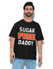 Sugar Free Daddy Oversized Black T-shirt