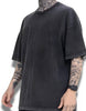 Acid Wash Black Oversized T-shirt