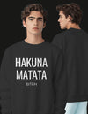 Hakuna Matata Bitch Oversized Sweatshirt