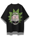 High Rick Oversized Black T-shirt