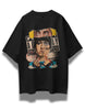 Eminem Pop Art Oversized Black T-shirt