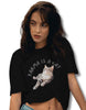 Karma Is A Cat Oversized Black T-shirt