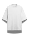 Premium French Terry White Oversized T-shirt