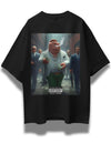 Not So Family Guy Oversized Black T-shirt