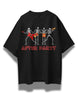 After Party Oversized Black T-shirt