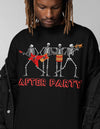 After Party Oversized Black T-shirt