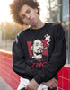 THC X KFC Oversized Black Sweatshirt