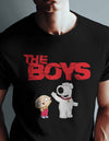 The Boys X Family Guy Black T-shirt