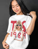 TS 1989 Oversized White T-shirt