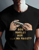 Bob Marley Aur Hum? Black T-shirt