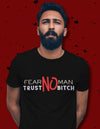 Fear No Man Black T-shirt