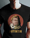 Putin-Tin Black T-shirt