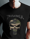 Thrasher Camo-Skull Black T-shirt