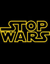 Stop Wars Black T-shirt